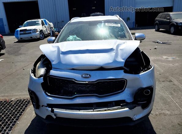 KNDPN3AC1J7401558 2018 KIA SPORTAGE Серебряный Вид спереди