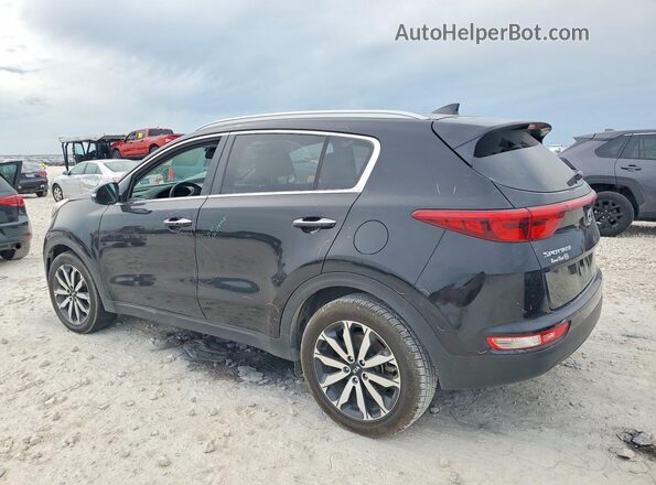 KNDPN3AC2J7422323 2018 KIA SPORTAGE Black Задня ліва чверть