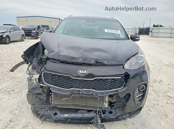 KNDPN3AC2J7422323 2018 KIA SPORTAGE Black Вид спереду