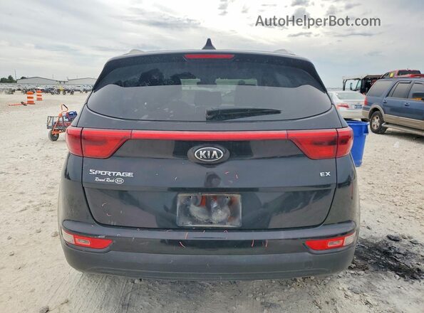 KNDPN3AC2J7422323 2018 KIA SPORTAGE Black Вид ззаду