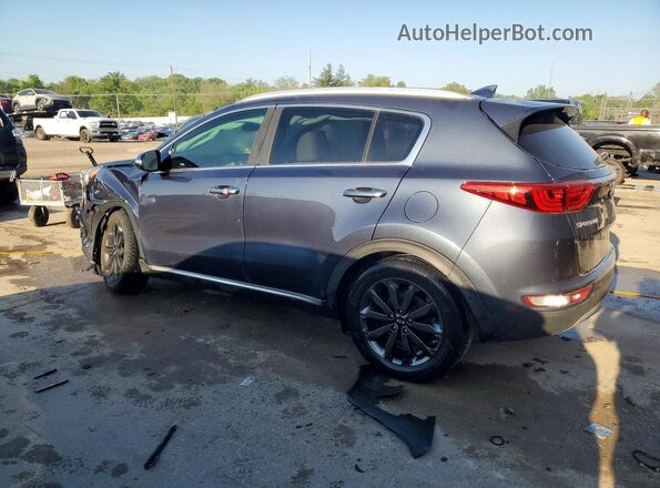 KNDPN3AC2K7595907 2019 KIA SPORTAGE Blue უკანა მარცხენა