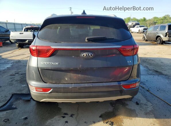 KNDPN3AC2K7595907 2019 KIA SPORTAGE Blue უკანა ხედი
