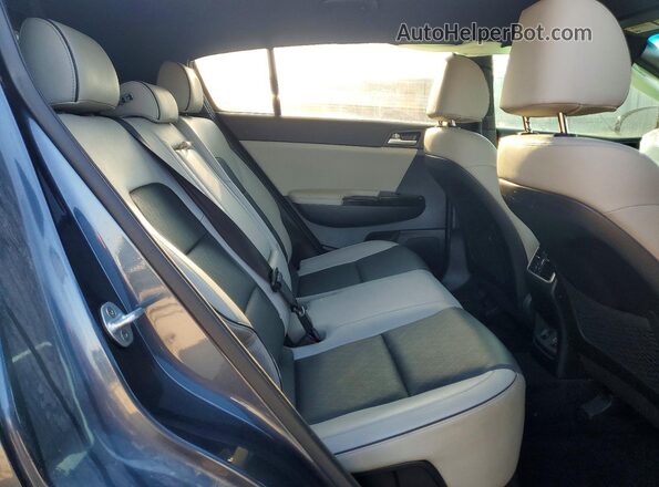 KNDPN3AC2K7595907 2019 KIA SPORTAGE Blue უკანა სალონის ხედი