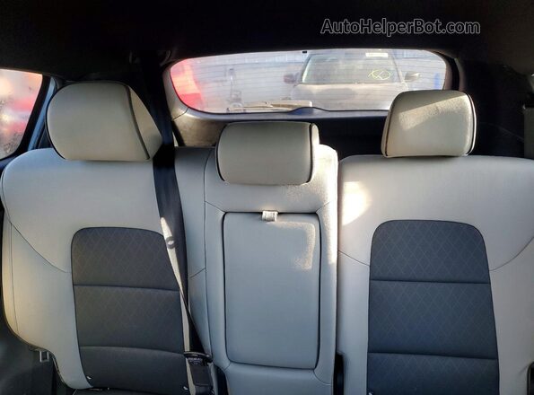 KNDPN3AC2K7595907 2019 KIA SPORTAGE Blue უკანა სავარძლების ხედი