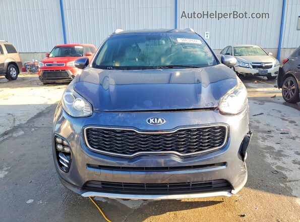 KNDPN3AC2K7595907 2019 KIA SPORTAGE Blue წინა ხედი