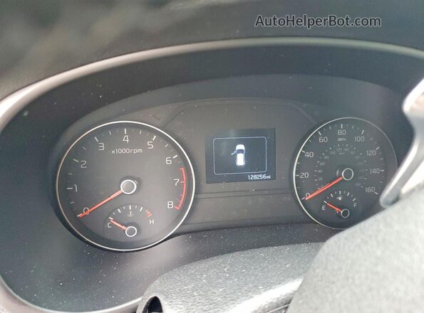 KNDPN3AC3J7442595 2018 KIA SPORTAGE White Widok zestawu wskaźników