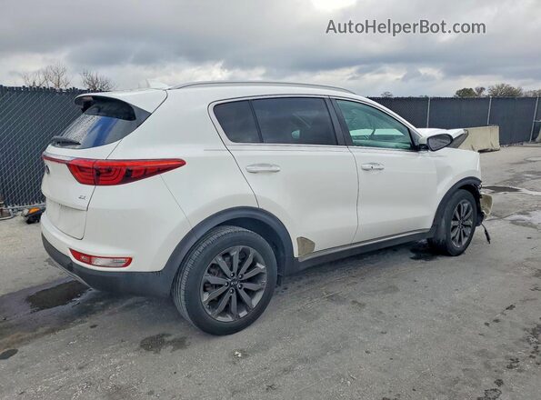 KNDPN3AC3J7442595 2018 KIA SPORTAGE White Tył prawy
