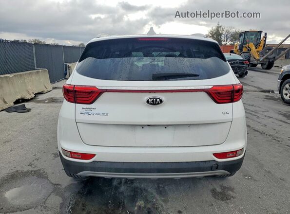 KNDPN3AC3J7442595 2018 KIA SPORTAGE White Widok z tyłu