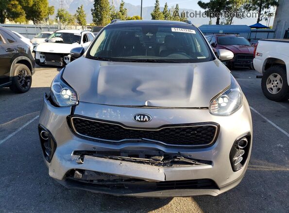 KNDPN3AC3K7613105 2019 KIA SPORTAGE Серебряный Вид спереди