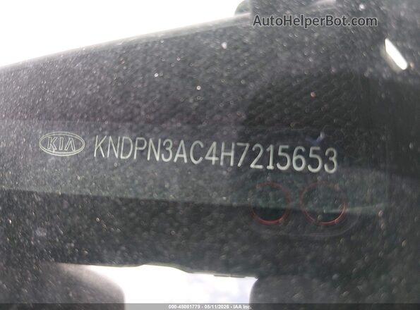 KNDPN3AC4H7215653 2017 KIA SPORTAGE Maroon Vista del compartimento del motor