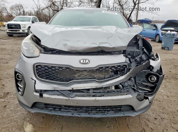 KNDPN3AC4K7609452 2019 KIA SPORTAGE Gray Front view