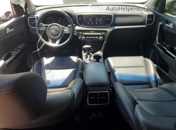 KNDPN3AC4M7913402 2021 KIA SPORTAGE Серебряный Вид панели приборов