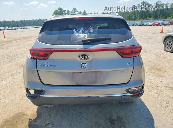 KNDPN3AC4M7913402 2021 KIA SPORTAGE Серебряный Вид сзади