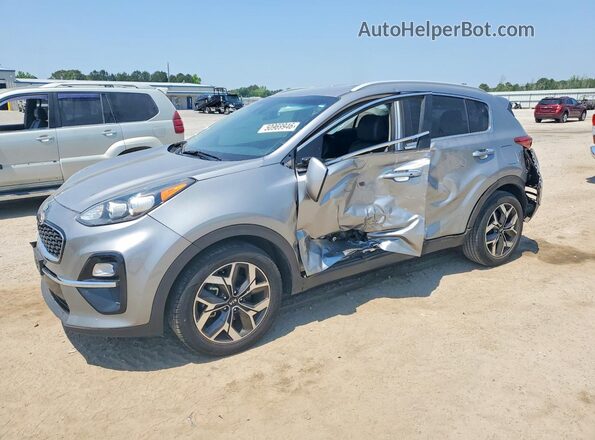 KNDPN3AC4M7913402 2021 KIA SPORTAGE Серебряный Передняя левая четверть