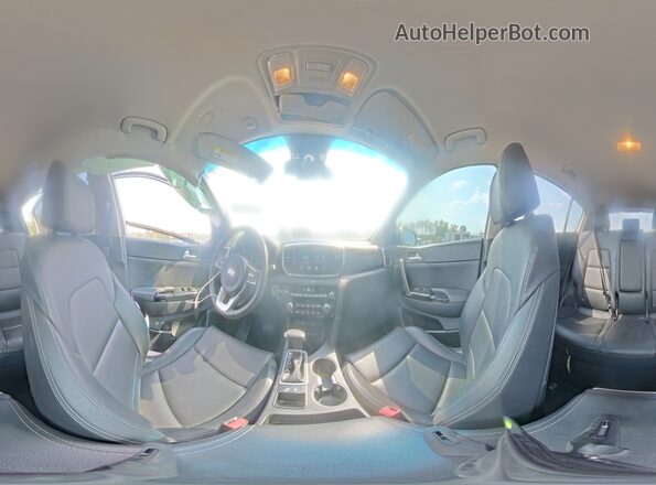 KNDPN3AC4M7913402 2021 KIA SPORTAGE Серебряный Панорамный вид салона 360°
