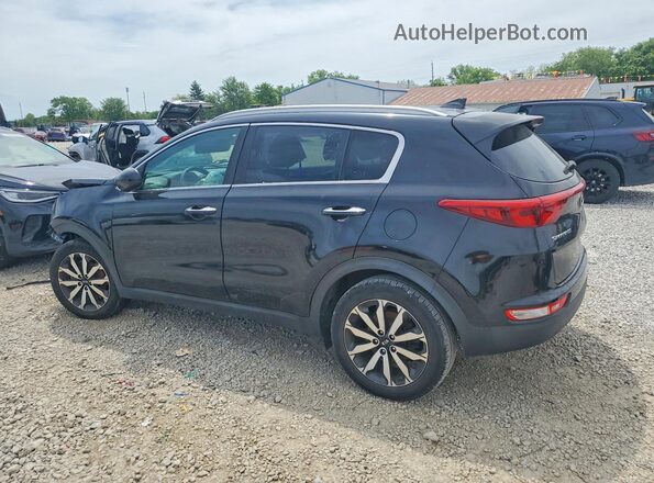 KNDPN3AC5H7137772 2017 KIA SPORTAGE Черный Задняя левая четверть