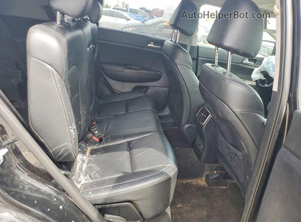 KNDPN3AC5H7137772 2017 KIA SPORTAGE Черный Вид задней части салона