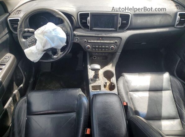 KNDPN3AC5H7137772 2017 KIA SPORTAGE Черный Вид панели приборов