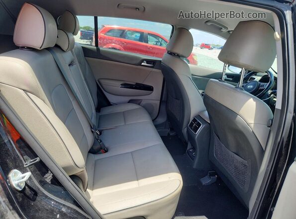 KNDPN3AC5K7532607 2019 KIA SPORTAGE Черный Вид задних сидений