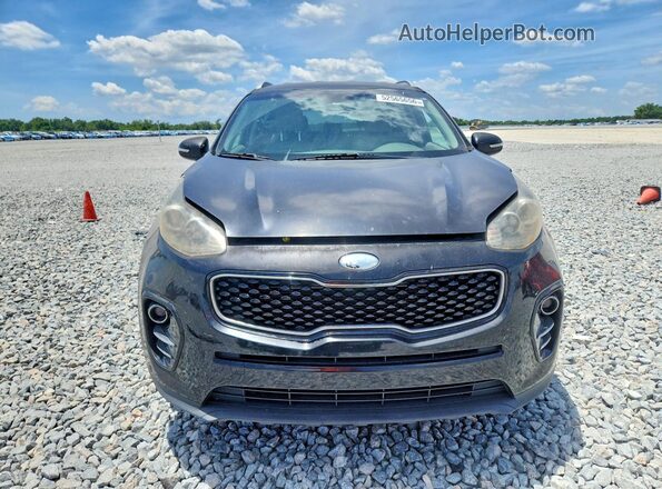 KNDPN3AC5K7532607 2019 KIA SPORTAGE Черный Вид спереди
