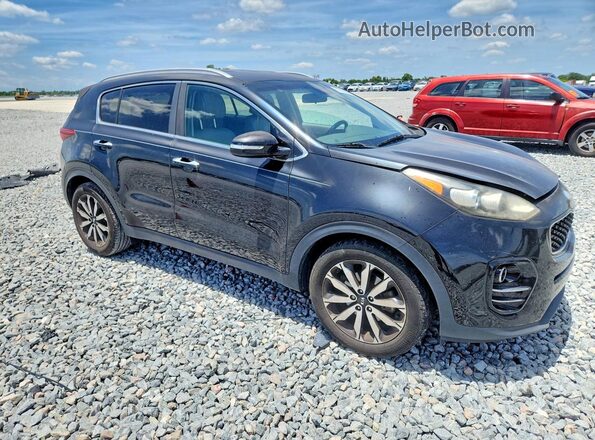 KNDPN3AC5K7532607 2019 KIA SPORTAGE Черный Передняя правая четверть