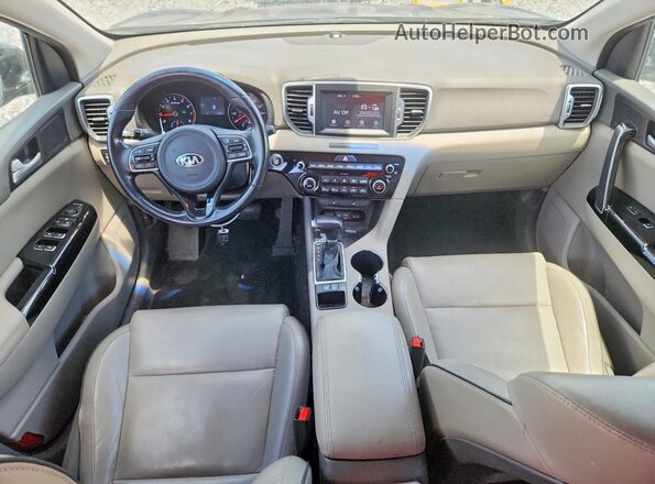 KNDPN3AC5K7532607 2019 KIA SPORTAGE Черный Вид панели приборов