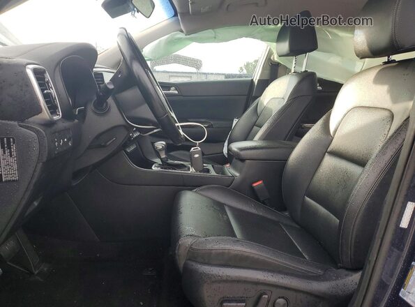 KNDPN3AC5M7933075 2021 KIA SPORTAGE Синий Вид салона спереди