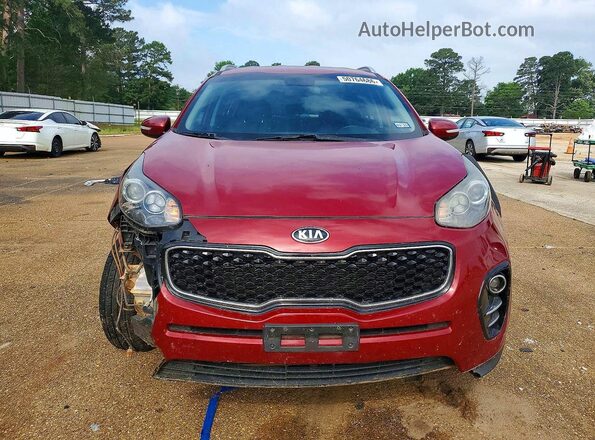 KNDPN3AC7K7527778 2019 KIA SPORTAGE Red Вид спереду