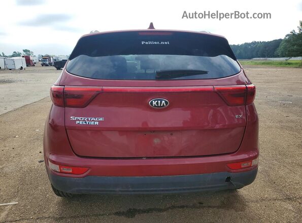 KNDPN3AC7K7527778 2019 KIA SPORTAGE Red Вид ззаду