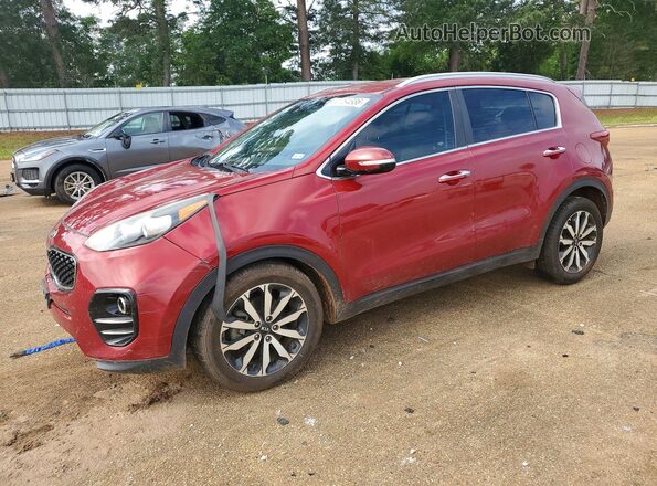 KNDPN3AC7K7527778 2019 KIA SPORTAGE Red Передня ліва чверть