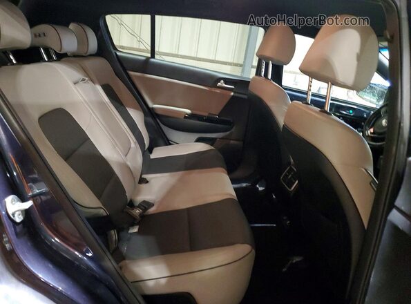KNDPNCAC0K7546320 2019 KIA SPORTAGE Синий Вид задней части салона