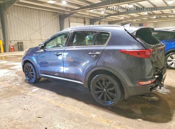 KNDPNCAC0K7546320 2019 KIA SPORTAGE Синий Задняя левая четверть
