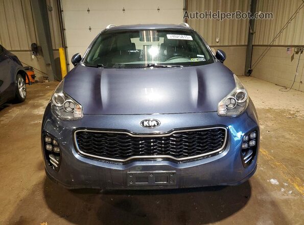 KNDPNCAC0K7546320 2019 KIA SPORTAGE Синий Вид спереди