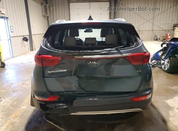 KNDPNCAC0K7546320 2019 KIA SPORTAGE Синий Вид сзади