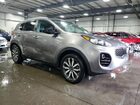 2017 Kia Sportage Ex Серый vin: KNDPNCAC1H7087792