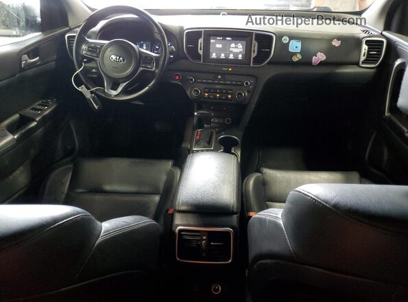 KNDPNCAC1H7087792 2017 KIA SPORTAGE Серый Вид панели приборов