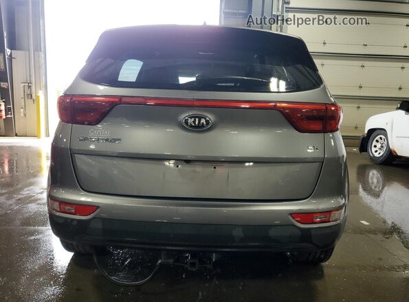 KNDPNCAC1H7087792 2017 KIA SPORTAGE Серый Вид сзади
