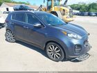 2017 Kia Sportage Ex Blue vin: KNDPNCAC1H7270626