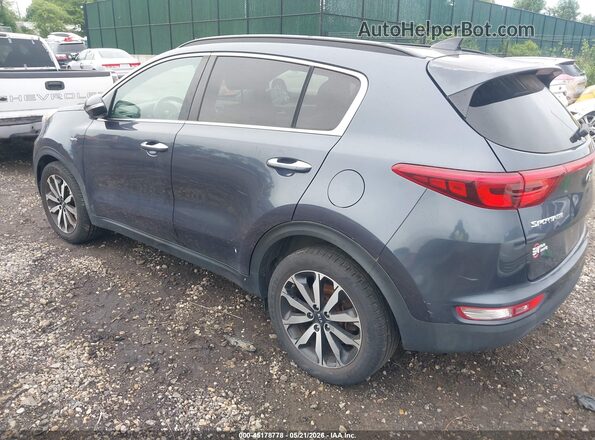 KNDPNCAC1K7519367 2019 KIA SPORTAGE Синий Задняя левая четверть