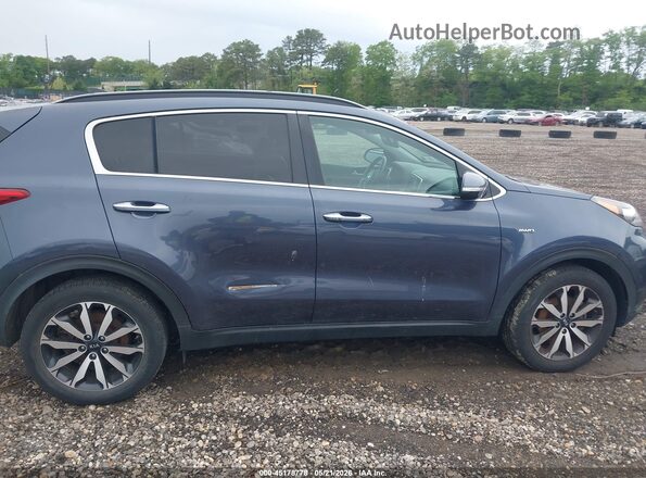 KNDPNCAC1K7519367 2019 KIA SPORTAGE Синий Вид задней части салона