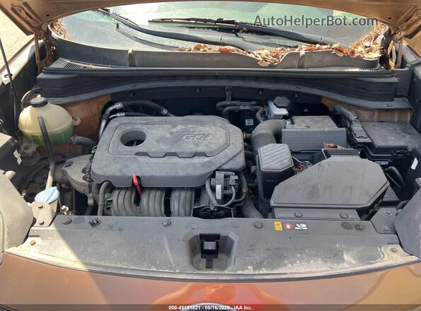 KNDPNCAC2H7032557 2017 KIA SPORTAGE Коричневый Вид сзади