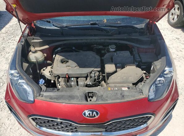 KNDPNCAC2L7803432 2020 KIA SPORTAGE Красный Вид подкапотного пространства