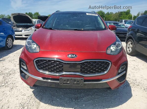 KNDPNCAC2L7803432 2020 KIA SPORTAGE Красный Вид спереди