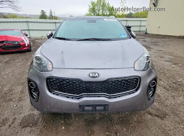 KNDPNCAC3H7236414 2017 KIA SPORTAGE Серый Вид спереди