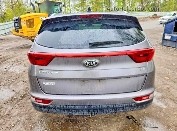 KNDPNCAC3H7236414 2017 KIA SPORTAGE Серый Вид сзади