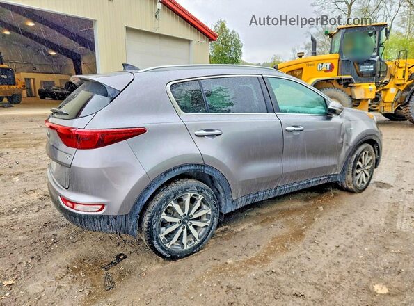 KNDPNCAC3H7236414 2017 KIA SPORTAGE Серый Задняя правая четверть