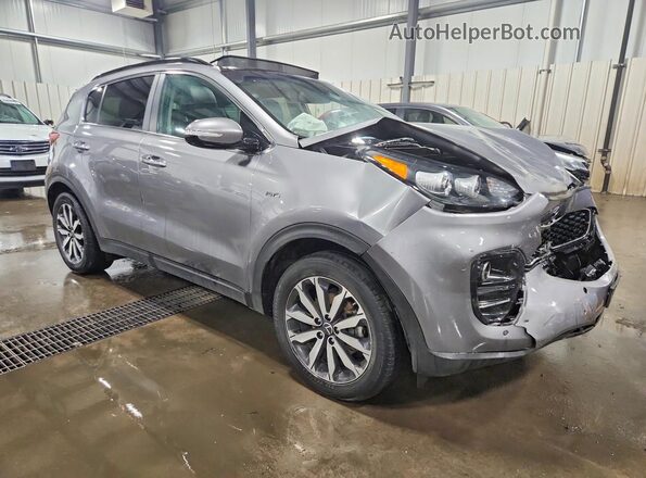 KNDPNCAC3J7360205 2018 KIA SPORTAGE Silver Przód prawy