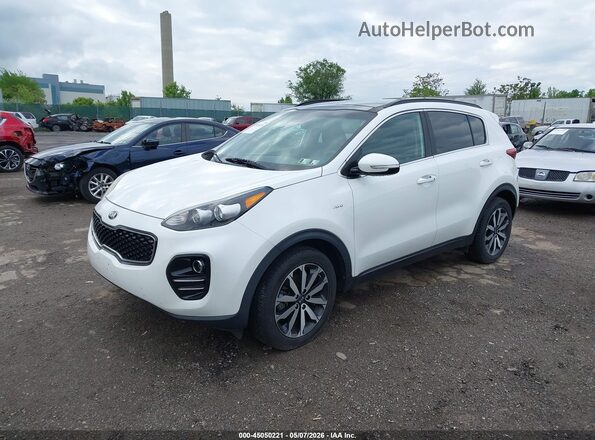KNDPNCAC3J7399649 2018 KIA SPORTAGE Белый Передняя левая четверть