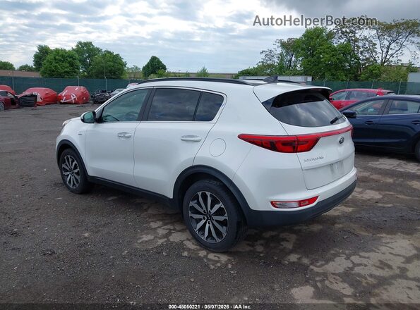 KNDPNCAC3J7399649 2018 KIA SPORTAGE Белый Задняя левая четверть