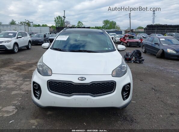 KNDPNCAC3J7399649 2018 KIA SPORTAGE Белый Вид щитка приборов